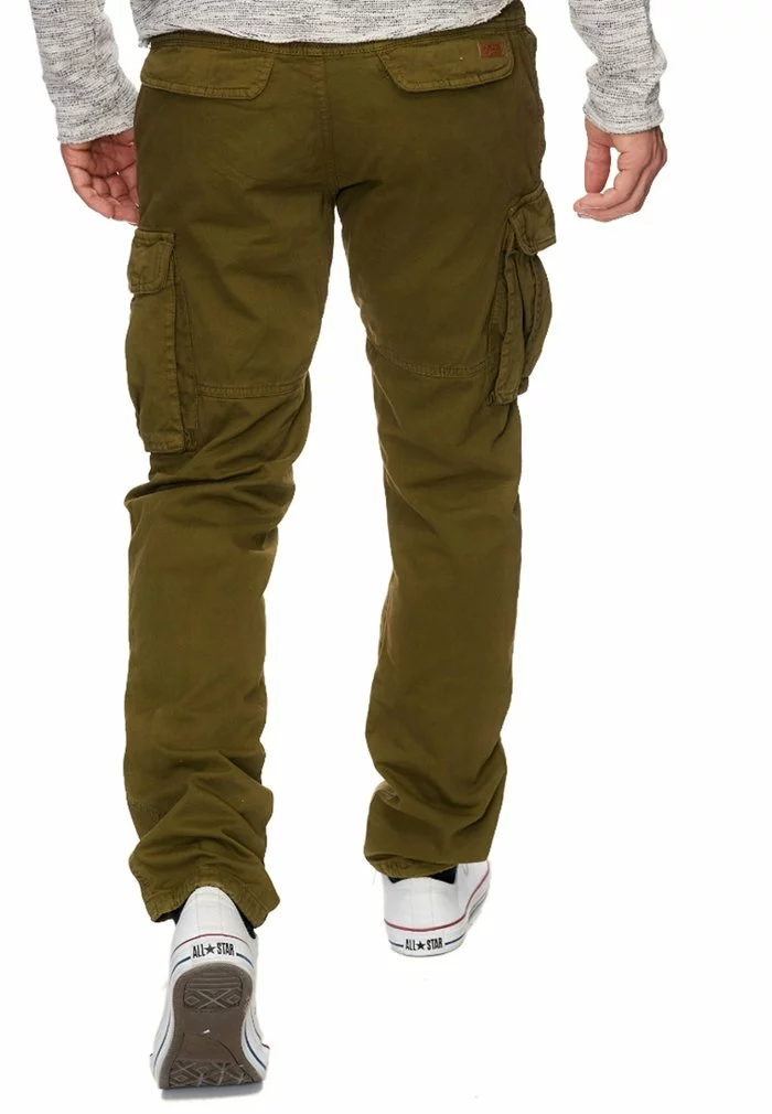 INDICODE JEANS WILLIAM - Pantalon Cargo - Green 3 INDICODE JEANS WILLIAM - Pantalon Cargo - Green – Image 3