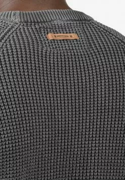 INDICODE JEANS IDROCKFORD - Pullover - Iron -INDICODE JEANS Boutique 19dbd1ddaa894be4844a73c1110a1c66