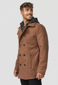 INDICODE JEANS Manteau Court - Camel -INDICODE JEANS Boutique 1a01c61970574eea87d78fae58ec6272