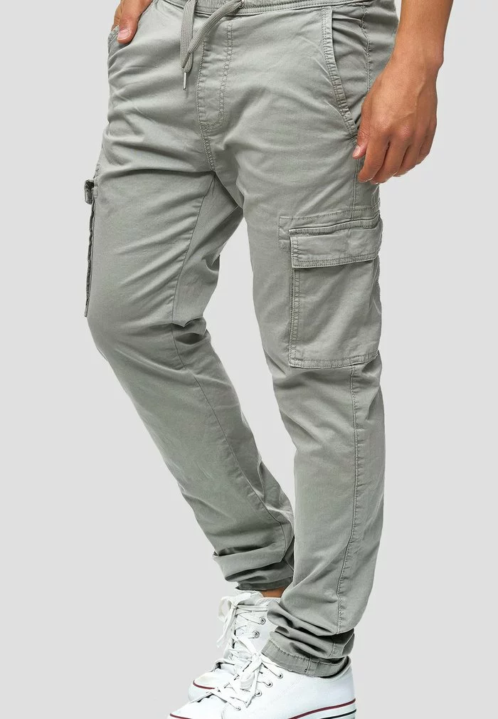 INDICODE JEANS BROADWICK - Pantalon Cargo - Gray 4 INDICODE JEANS BROADWICK - Pantalon Cargo - Gray – Image 4