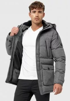 INDICODE JEANS TUSCON - Veste D'hiver - Grey Mix 11 INDICODE JEANS TUSCON - Veste D'hiver - Grey Mix -INDICODE JEANS Boutique 1a4adc9da4af45678430ed8e0f7d8555