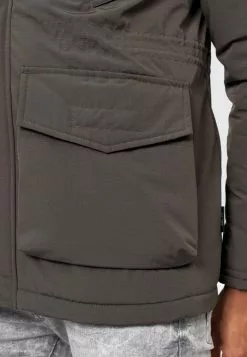 INDICODE JEANS WATERS - Parka - Raven -INDICODE JEANS Boutique 1b08b77ca4f04c98835310f1be3fb6b6