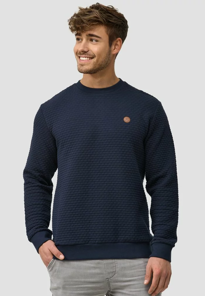 INDICODE JEANS DASH - Sweatshirt - Navy 3 INDICODE JEANS DASH - Sweatshirt - Navy – Image 3
