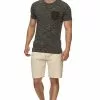 INDICODE JEANS BLAINE - T-shirt Imprimé - Anthrazit