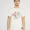 INDICODE JEANS KOI - T-shirt Imprimé - Marshmellow