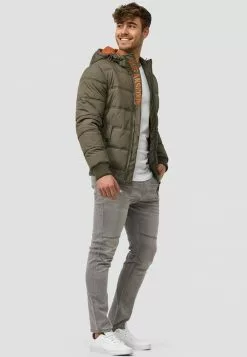 INDICODE JEANS ADRIAN - Veste D'hiver - Army
