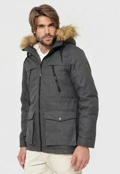 INDICODE JEANS Parka - Charcoal Mix 10 INDICODE JEANS Parka - Charcoal Mix -INDICODE JEANS Boutique 1deb0051c0ea46ed9d52a78d797ff783