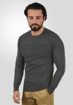 INDICODE JEANS IDERNESTO - Pullover - Charcoal Mix