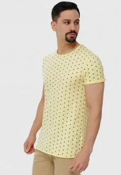 INDICODE JEANS T-shirt Imprimé - Pale Banana -INDICODE JEANS Boutique 1e4ae77f841b42afa11f6e5b54e9b13c