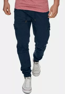 INDICODE JEANS LEVI - Pantalon Cargo - Navy