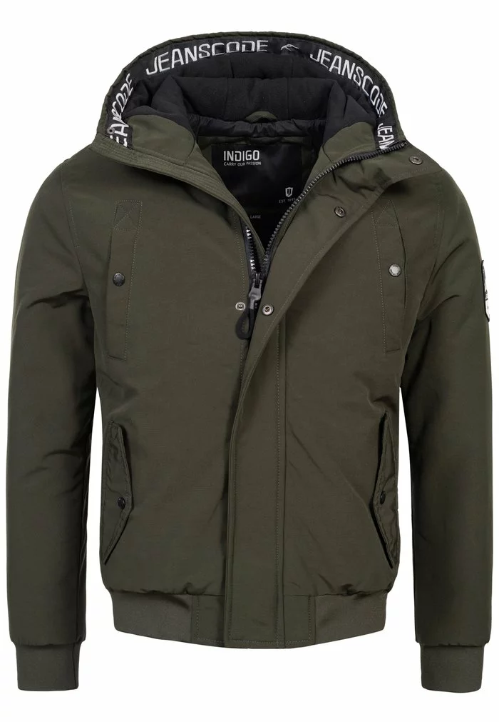 INDICODE JEANS ALBANY - Veste D'hiver - Army 4 INDICODE JEANS ALBANY - Veste D'hiver - Army – Image 4
