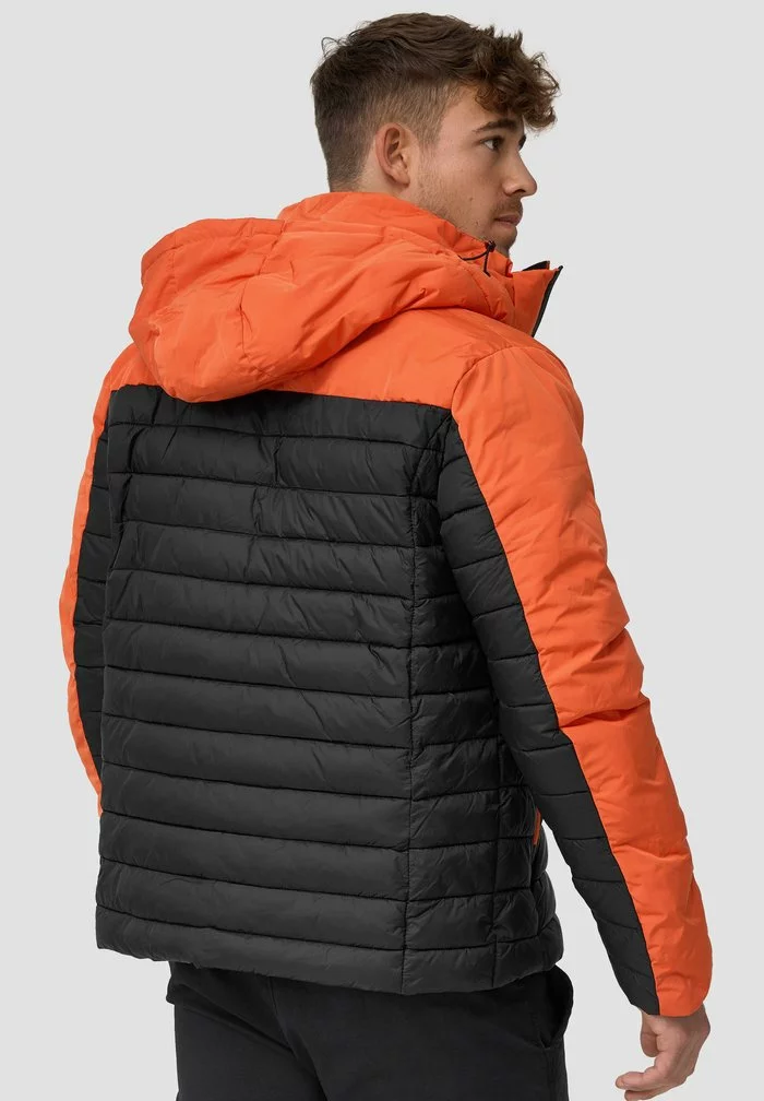 INDICODE JEANS MURILLO - Veste D'hiver - Orangeade 4 INDICODE JEANS MURILLO - Veste D'hiver - Orangeade – Image 4