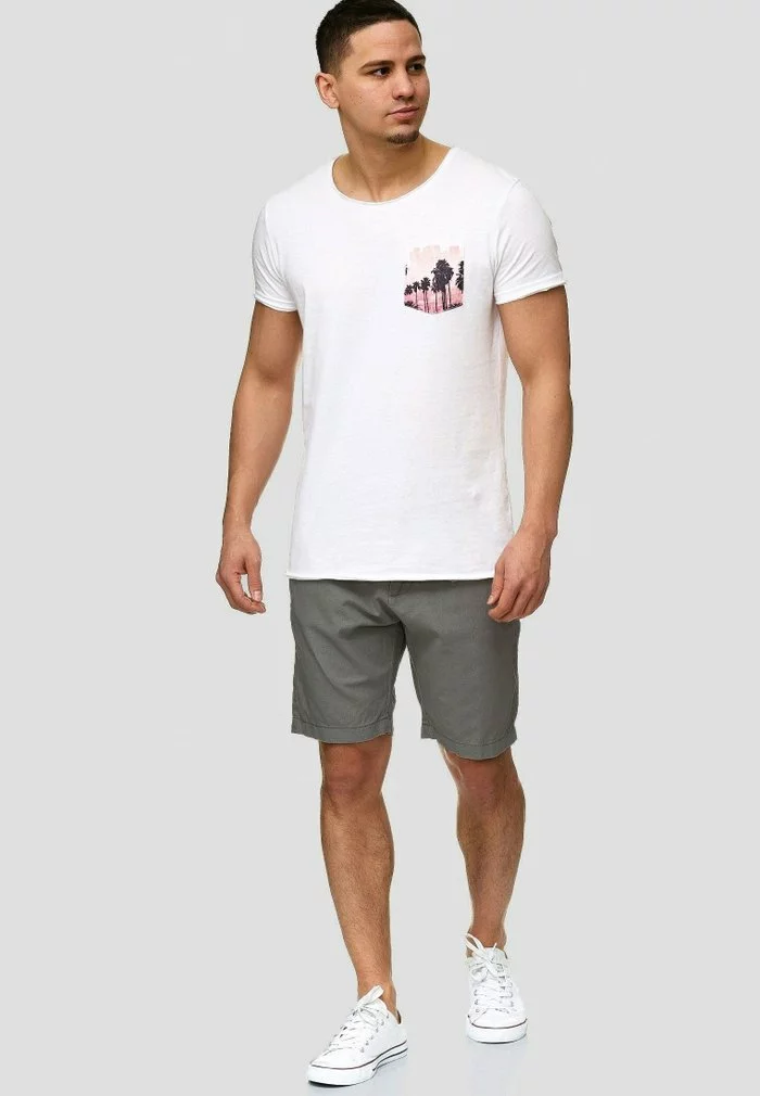 INDICODE JEANS Short - Iron 2 INDICODE JEANS Short - Iron – Image 2