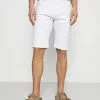 INDICODE JEANS KADEN HOLES - Short En Jean - Offwhite