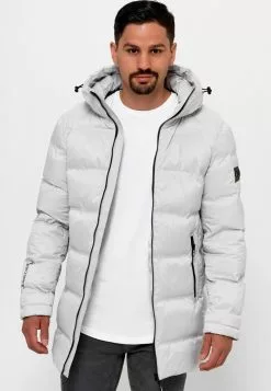 INDICODE JEANS Veste D'hiver - Offwhite