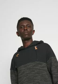 INDICODE JEANS KASHRA - Sweatshirt - Black -INDICODE JEANS Boutique 219dddee8aa7454e95680ac9d43fc162