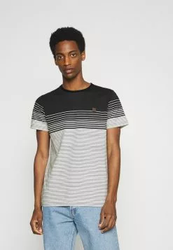 INDICODE JEANS MANNING - T-shirt Imprimé - Black