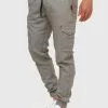 INDICODE JEANS BOOTH - Pantalon Cargo - Dark Olive
