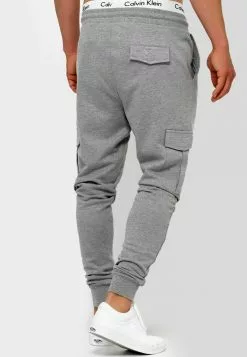 INDICODE JEANS BENDNER - Pantalon Cargo - Grey Mix -INDICODE JEANS Boutique 220f8e6fd8674d60b8d8603910555240
