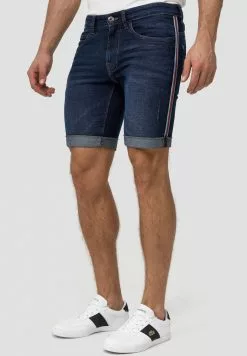 INDICODE JEANS Short En Jean - Dark Blue