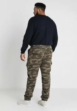 INDICODE JEANS LEVI PLUS - Pantalon Cargo - Green -INDICODE JEANS Boutique 22dbfb24802045ac9fe8a4df6cbdab66