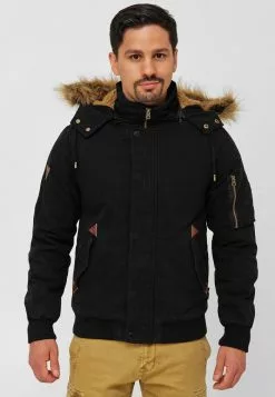INDICODE JEANS Veste D'hiver - Black