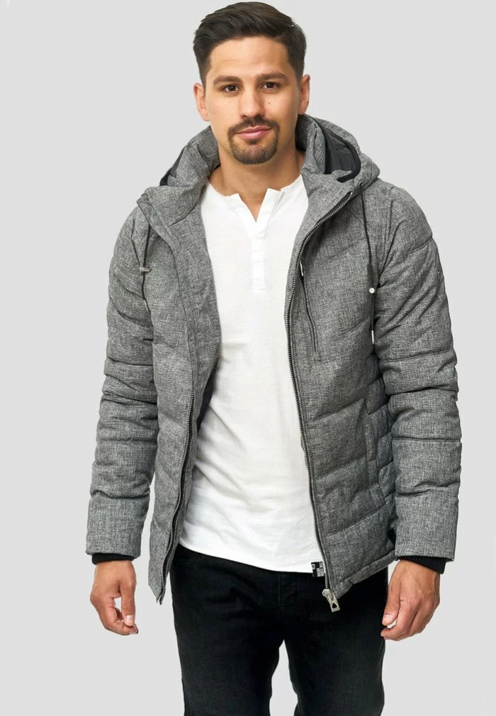 INDICODE JEANS CIRCUS - Veste D'hiver - Gray 1 INDICODE JEANS CIRCUS - Veste D'hiver - Gray