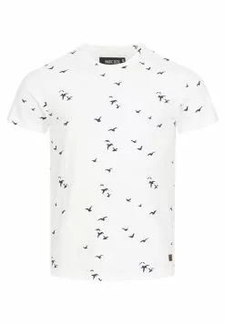 INDICODE JEANS MCFARLAND - T-shirt Imprimé - Offwhite -INDICODE JEANS Boutique 2306fa68838d44ce8d32da9b15cef13a