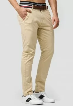 INDICODE JEANS CHERRY - Chino - Fog -INDICODE JEANS Boutique 2355dece6b474bd289d01891850aedd5