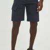 INDICODE JEANS IDBROM - Short En Jean - Navy
