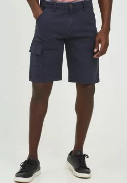 INDICODE JEANS IDBROM - Short En Jean - Navy