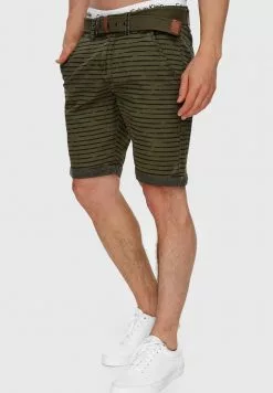 INDICODE JEANS ARROYO - Short - Army -INDICODE JEANS Boutique 23ecc12d64e24cd2aff3b69f5f45da73