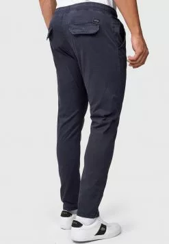 INDICODE JEANS OSBORNE - Pantalon Classique - Navy -INDICODE JEANS Boutique 23fd9083d69444af854352e1b6569a54