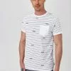 INDICODE JEANS ECKLEY - T-shirt Imprimé - Optical White