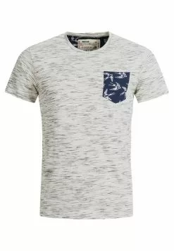 INDICODE JEANS BLAINE - T-shirt Imprimé - Grau -INDICODE JEANS Boutique 2480c934a4724a1ea4d75da1de629e57