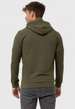 INDICODE JEANS Sweat à Capuche - Army -INDICODE JEANS Boutique 24a58fa8791c4bd39fb4571ddeecf1b0