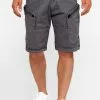 INDICODE JEANS BOSA - Short - Pewter