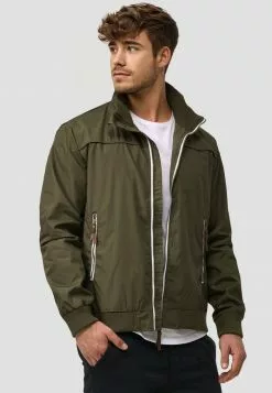 INDICODE JEANS Veste Mi-saison - Army