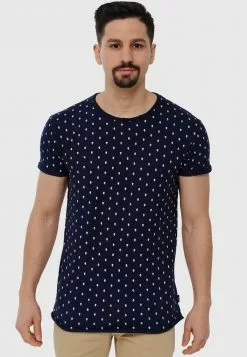 INDICODE JEANS T-shirt Imprimé - Navy