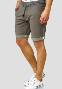 INDICODE JEANS Short - Dark Grey