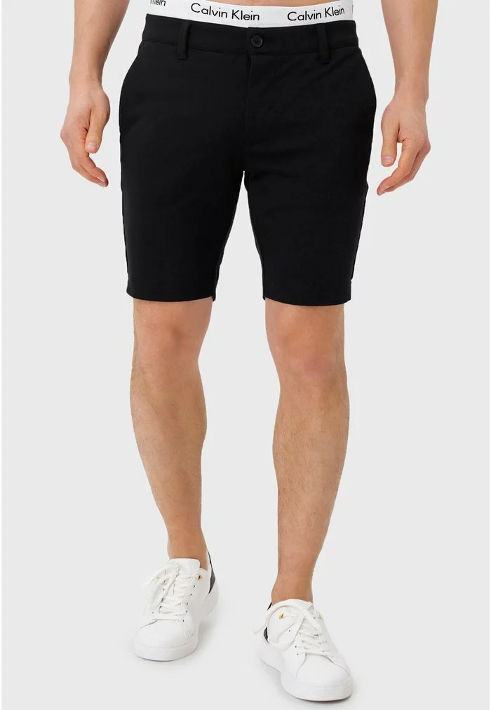 INDICODE JEANS AALBORG - Short - Black 1 INDICODE JEANS AALBORG - Short - Black