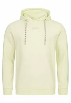 INDICODE JEANS BENTLEY - Sweat à Capuche - Lime Cream -INDICODE JEANS Boutique 27162c227f694c5086c0a6bae8b5c793