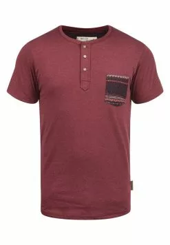 INDICODE JEANS IDART - T-shirt Imprimé - Dark Red -INDICODE JEANS Boutique 2735782d3ac8425c8cf02f9ef27eccd7