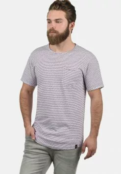 INDICODE JEANS IDALBIN - T-shirt Imprimé - Wine