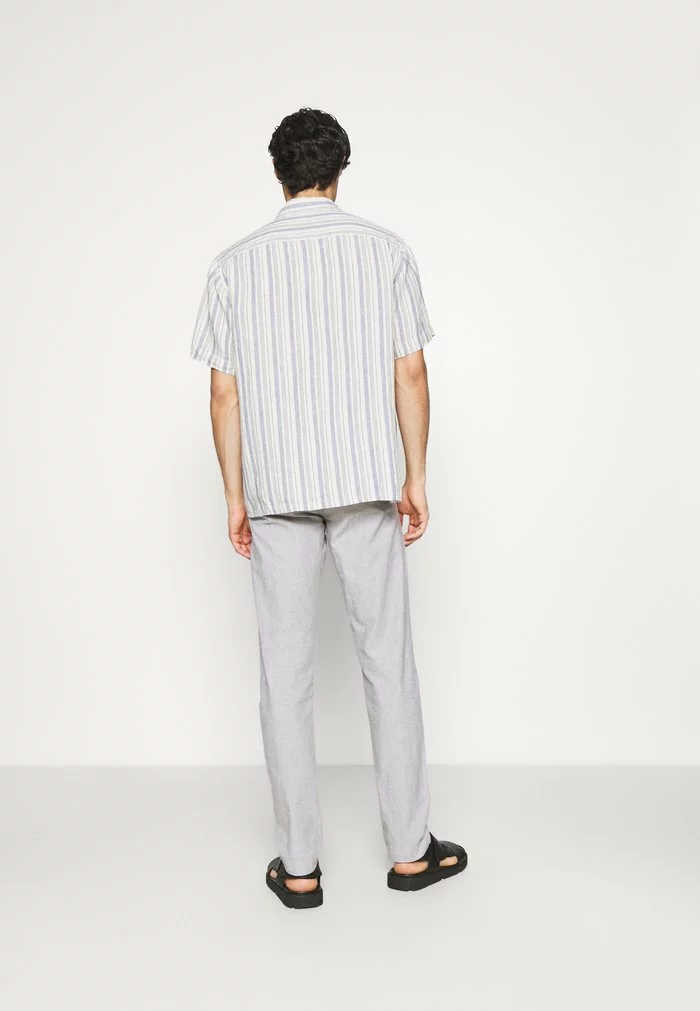 INDICODE JEANS GALLEGOS - Pantalon Classique - Grey 3 INDICODE JEANS GALLEGOS - Pantalon Classique - Grey – Image 3