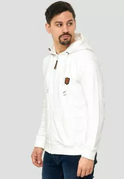 INDICODE JEANS Sweat à Capuche Zippé - Off-white 9 INDICODE JEANS Sweat à Capuche Zippé - Off-white -INDICODE JEANS Boutique 276c0fae7ae54a22b38865b64fe9464c