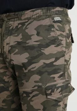 INDICODE JEANS LEVI PLUS - Pantalon Cargo - Green -INDICODE JEANS Boutique 279d07b8ff3d403ca7f0b3f31bec1857