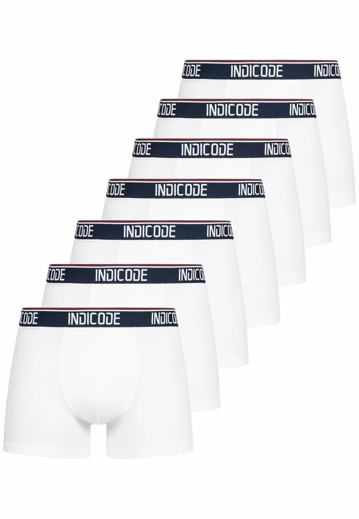 INDICODE JEANS 7 PACK JOHNNY - Shorty - Optical White 4 INDICODE JEANS 7 PACK JOHNNY - Shorty - Optical White â Image 4