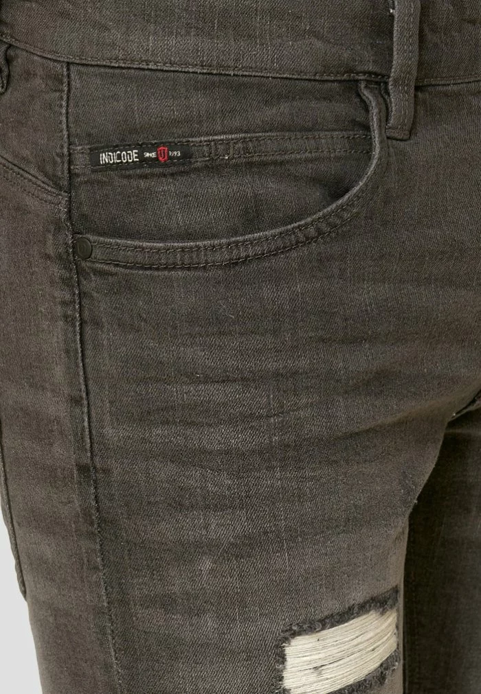 INDICODE JEANS CUBA CADEN - Short En Jean - Dark Grey 5 INDICODE JEANS CUBA CADEN - Short En Jean - Dark Grey â Image 5
