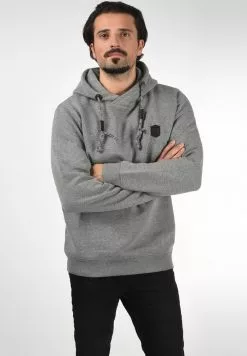 INDICODE JEANS IDBARNEYS - Sweat à Capuche - Grey Mix
